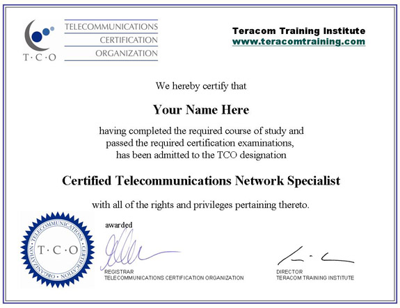 Online certification courses
